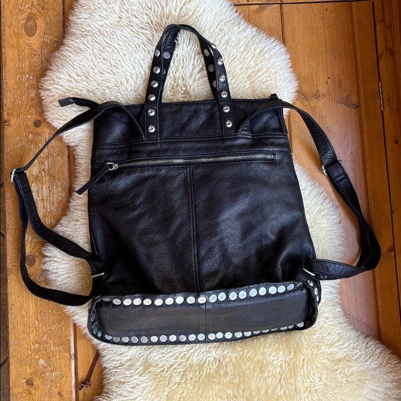 Free People Ellie Studded Leather Backpack - Picture 4 of 10